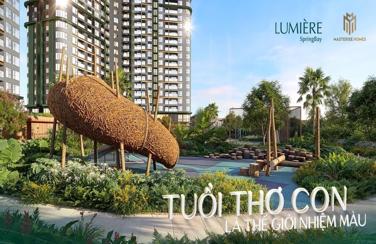 HỆ TIỆN ÍCH TRẺ EM TẠI LUMIÈRE SRINGBAY - TUỔI THƠ CON LÀ THẾ GIỚI NHIỆM MÀU…